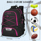 LARIPOP Basketball Backpack Large Basketball Bag with Ball Holder & Shoe Compartment for Youth Adults Men Women