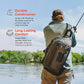 Evolution Fishing Largemouth 3.0 Sling Pack - Grey, 3600, Tackle Storage Shoulder Bag, Includes Deep Quiklatch Tackle Tray, Plier Holster, Heavy Duty Sling Pack