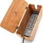 Large Cable Management Box - Acacia Wood - Cable Organizer Box and Power Strip Box for Electrical Cord Management - Hide Desk Cord and Floor Cables - Wire Storage and Organization for Cords