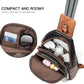 Sling Bag For Women Fanny Pack Crossbody Travel Shoulder Belt Bags Tote Backpack Purse Faux Leather