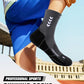 Compression Crew Running Socks: Athletic Socks for Men Women with Cushion,3 Pairs Work Hiking Basketball Sport Socks