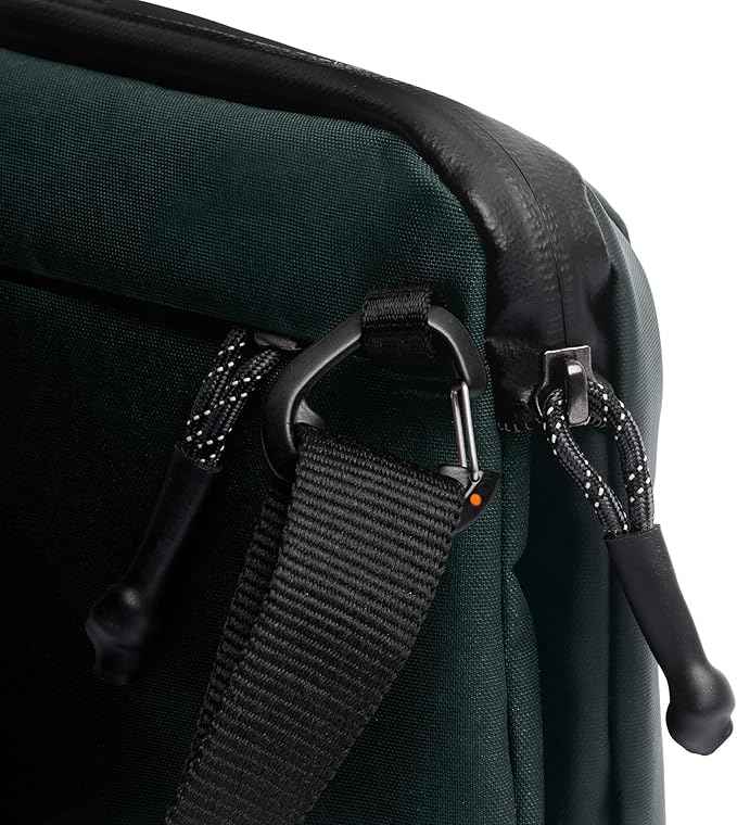 Bellroy Venture Travel Crossbody (black crossbody bag/travel bag with RFID protection and optimized for travel) - DeepOcean