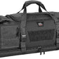 KEMIMOTO Hunting Duffle Bag, 78L large Capacity Travel Gear Bags Tool Range Cases for Long Distance Trips Hiking Hunting Fishing Camping, Multi Pocket Design, Brown Backpackable