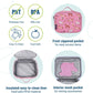 Wildkin Kids Insulated Lunch Box – Durable and Reusable for School & Travel - Wild Horses