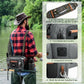 Goture Waterproof Fishing Waist Pack,IPX8 840D TPU Large Tackle Bag with Rod Holder,Airtight Zipper Closure,Detachable Water Bottle Holder, 10L Fly Fishing Bag with Adjustable Strap,Sling Fanny Pack