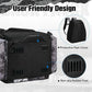 Piscifun Fishing Tackle Backpack with Rod Holders & 4 Tackle Boxes, 42L Outdoor Fishing Bag with Waterproof Rain Cover