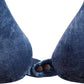 Inflatable Travel Neck Pillow: Extra-Soft, Cushion. For Airplanes, Trains, Cars, Portable Travel Accessory-With Carrying Pouch For cell phone and Passport Etc. (Blue)