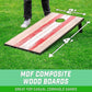 GoSports Portable Cornhole Sets, 8 Styles – Choose 4 x 2 ft or 3 x 2 ft - Boards Include 8 Bean Bags, Travel Case, and Game Rules