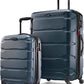 Samsonite Omni PC Hardside Expandable Luggage with Spinner Wheels, Teal, 2-Piece Set (20/28)