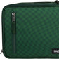 PackIt Freezable Classic Lunch Box, Checker Wave Olive, Built with ECOFREEZE Technology, Collapsible, Reusable, Zip Closure With Zip Front Pocket and Buckle Handle, Designed for Fresh Lunch On the Go