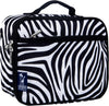 Wildkin Kids Insulated Lunch Box – Durable and Reusable for School & Travel - Zebra