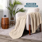 Bare Home Lightweight Polar Fleece Blanket Sand Full/Queen