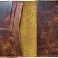 Leather Passport Holder for Men and Women - Handmade Vintage Travel Wallet - Mens Passport Case with Card Organizer - Genuine Leather Passport Cover - 4 Card Slots (Style B)
