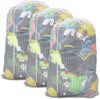Laundry Bags, Mesh Heavy Duty 24" x 36" with Drawstring Closure, 3-Pack, White