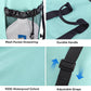 BALEINE 120L Laundry Bag Backpack, 900D Oxford Fabric Large Travel Laundry Bags with Shoulder Straps and 2 Mesh Pockets for College Dorm, Apartment, Laundromat (Sky Blue, 120L)