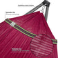 Tranquillo Combo x2 Hammocks with Stand for Outside & Tree Straps, Heavy Duty Hammock with Stand 600lbs for Indoor Outdoor Patio Backyard, x2 Hammocks for 2 Person, Portable Carrying Bags, Red