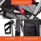 Summer Infant 3Dlite Convenience Stroller, Gray - Lightweight Stroller with Aluminum Frame, Large Seat Area, 4 Position Recline, Extra Large Storage Basket - Infant Stroller for Travel and More