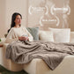 Bare Home Fleece Blanket - Full/Queen - Ultra-Soft Lightweight for Bed, Sofa, and Couch - Luxury Microplush - Cozy Warm Blanket (Full/Queen, Taupe)