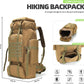 King'sGuard 70L Camping Hiking Backpack Tactical Backpack Military Molle Rucksack Backpack for Outdoor - Roamly