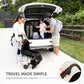 Lightweight Travel Stroller for Baby & Toddlers - Easy Fold & Compact Stroller for Airplane with Canopy, Storage Basket, Multi-Position Recline & Convenient One-Hand Fold, Travel Bag Included (Black)