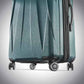 Samsonite Centric 2 Hardside Expandable Luggage with Spinner Wheels, Emerald Green, Checked-Medium 24-Inch