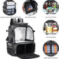 Rabjen Fishing Tackle Backpack, 45L Storage Waterproof Travel Bag Store Fishing Gear with Insulated Top Pocket