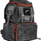 Ego Kryptek Tactical Tackle Box Backpack, Durable Fishing Tool Bag, 1000D Nylon Fabric with PVC Back, Water-Resistant, Multiple Storage Pockets, Laser-Cut Molle Loops, Includes 4 Tackle Trays