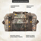 Insights Hunting by frogg toggs– The Traveler Gear Bag, All Around Hunting Weatherproof Storage Duffle, XXL 5000 Cubic Inches of Storage, Realtree Edge