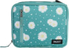 PackIt Freezable Classic Lunch Box, Daisy Sage, Built with ECOFREEZE Technology, Collapsible, Reusable, Zip Closure With Zip Front Pocket and Buckle Handle, Designed for Fresh Lunch On the Go