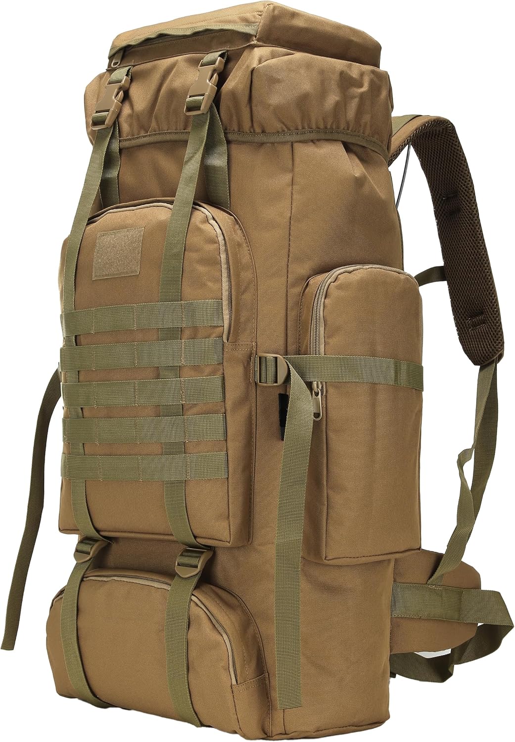King'sGuard 70L Camping Hiking Backpack Tactical Backpack Military Molle Rucksack Backpack for Outdoor - Roamly