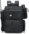 Rabjen Fishing Tackle Backpack with Rod Holders, Bottle Holder, Storage Bag Store Fishing Gear