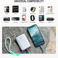 Nimble Champ Portable Charger, 10,000mAh Power Bank Fast Charging, 20W Dual USB-C Battery Pack with Cable, Travel Essential Power Bank for iPhone Laptops Galaxy Tablet Pixel iPad Macbook Kindle Airpod