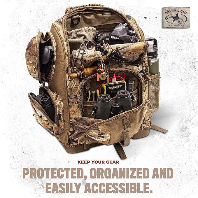 Rig'Em Right Lowdown Floating Backpack, Optifade Marsh