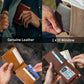 Mens Wallet Bifold Genuine Leather RFID Blocking Wallet for Men with 1 ID Windows 13 Card Holders 2 cash pockets 1 Gift Box
