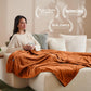 Bare Home Fleece Blanket - Twin/Twin Extra Long - Ultra-Soft Lightweight for Bed, Sofa, and Couch - Luxury Microplush - Cozy Warm Blanket (Twin/Twin XL, Sienna)