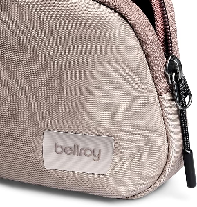 Bellroy Laneway Daily Pouch (Organizer Pouch for Everyday or Travel, with Internal Organization) - Fawn