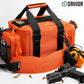 Savior Equipment Specialist Series Tactical Triple Pistol Shooting Range Hunting Duffle Bag Gun Carrying Case, Rigid Compartment Frame, Lockable Zippers