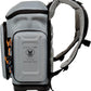 Plano Atlas 3700 Tackle Fishing Backpack, Gray EVA Material, Includes 3 3750 StowAway Utility Boxes for Worms, Lures, & Baits, Waterproof & Non-Skid Base, Grey