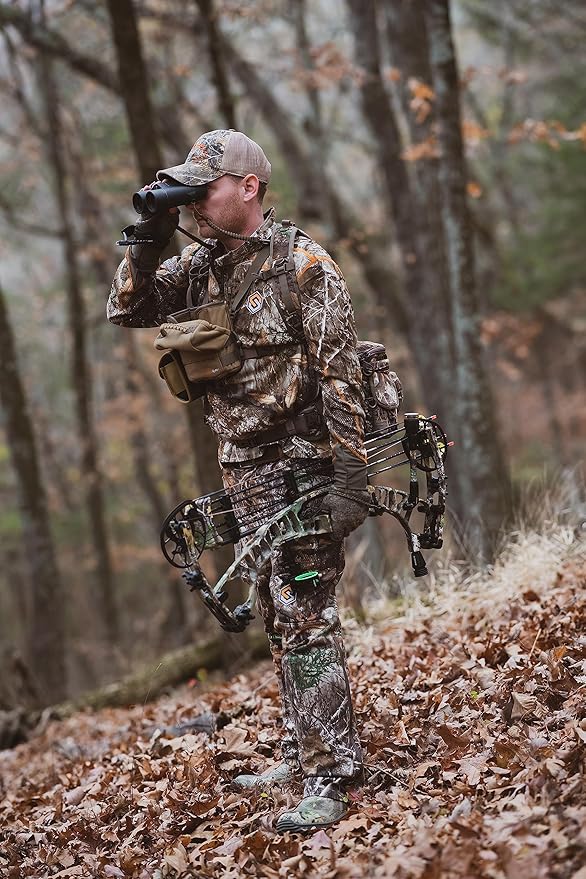 ALPS OutdoorZ Shield Bino Harness, Protective Binocular Chest Pack for Hunting