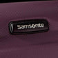 Samsonite Omni PC Hardside Expandable Luggage with Spinner Wheels, Purple, Checked-Medium 24-Inch