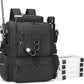 Rabjen Fishing Tackle Backpack, 45L Storage Waterproof Travel Bag Store Fishing Gear with Insulated Top Pocket