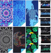 6 Pack Microfiber Thin Lightweight Beach Towel Oversized 71x32 Extra Large Sand Free Towels for Travel Swim Pool Yoga Gym Camping for Adults Women Men Beach Essentials Accessories Vacation Gift