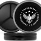 Metal Pouch Can | Metal Container | Slim EDC Pocket Tin | Airtight & Moisture-Resistant | Compact Daily Organizer | Pill Case & Travel Tin | Father’s Day Gift for Dad | (Insignia Ed, Black, Tall)