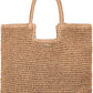 Roxy Women's Beach Tote Bag | Travel | Vacation | Straw | Lightweight | Breathable