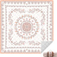 Boho Picnic Mat, 79" x 79" Extra Large Outdoor Picnic Blanket, Washable Foldable Portable Blanket for Beach/Camping/Concerts