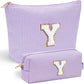 YOOLIFE Daughter Gifts Cosmetic Bag - Make Up Bag for Women - Personalized Bridesmaid Gifts - Travel Size Toiletries - Roamly