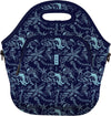 Sok It LunchTote Zippered Bag Insulated Neoprene Caddy (Ocean Oasis, X-Large 6.5 Quart Lunch Tote)