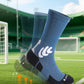 Men's Compression Running Socks: Coolmax Athletic Crew Socks Moisture Wicking Anti-Blister Cushion for Hiking 3 Pairs