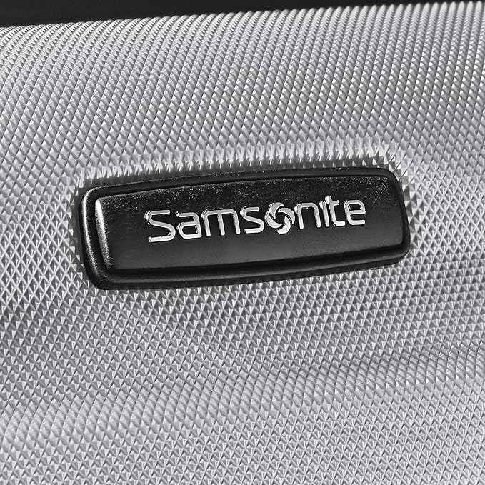 Samsonite Omni PC Hardside Expandable Luggage with Spinner Wheels, Silver, 2-Piece Set (20/24)