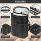 opux 2 Bottle Wine Carrier Tote, Insulated Leakproof Wine Cooler Bag, Wine Travel Bag Tote for Picnic BYOB Beach, Portable Wine Bottle Carrying Case, Gift for Wine Lover Women Men Christmas